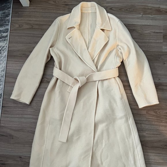 Uniqlo Ines de la Fressange Double faced Wool Coat - Picture 3 of 6